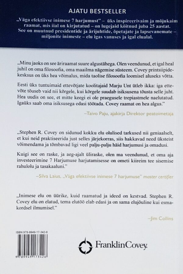 Väga efektiivse inimese 7 harjumust - Stephen Covey - Image 2