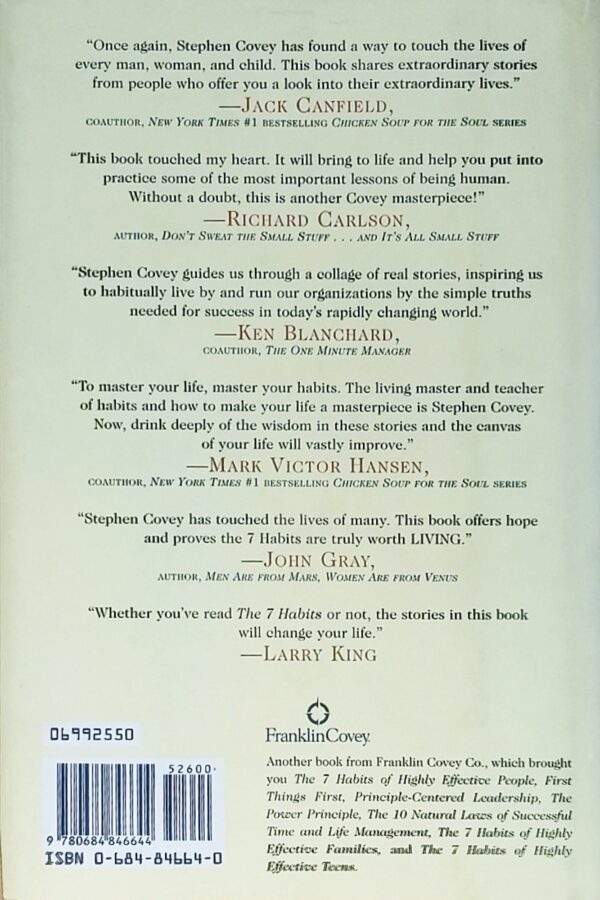 Living the 7 Habits - Stephen Covey (hardcover) - Image 2
